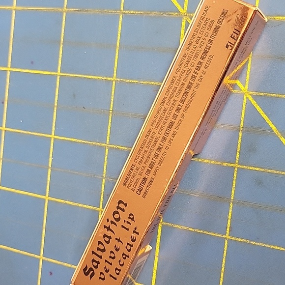 Revolution Salvation Velvet Intense Lip Lacquer - 2ml New In Box - Picture 3 of 5